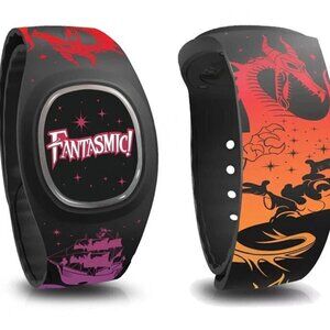 Disney FANTASMIC Sorcerer's Apprentice MALEFICENT MagicBand+ Plus NEW